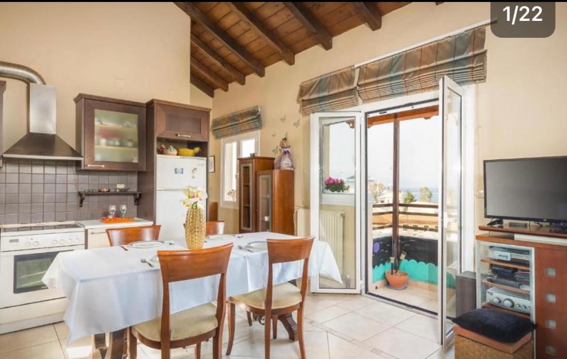 Makis Sea-View Apartment-Corfu Port Mantouki 외부 사진